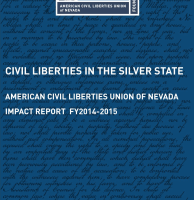 2014-2015 Impact Report Cover