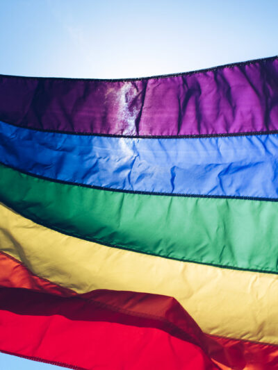 LGBTQIA rainbow flag
