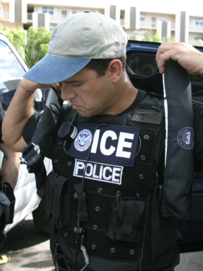 ICE Officer, Flickr