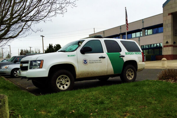 Customs and Border Patrol CBP car