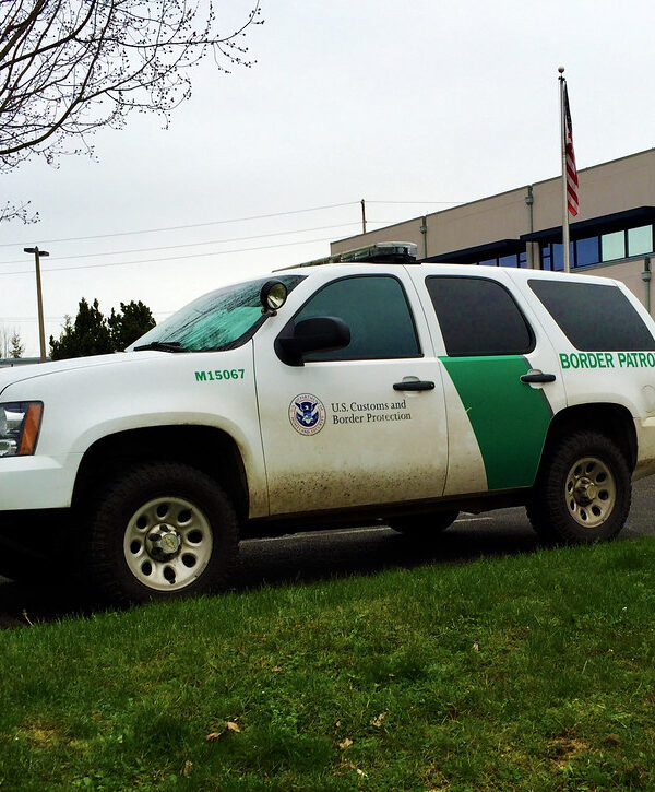 Customs and Border Patrol CBP car