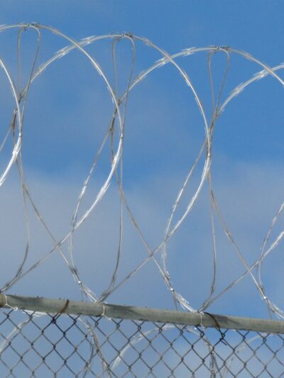 Prison chain Link Fence