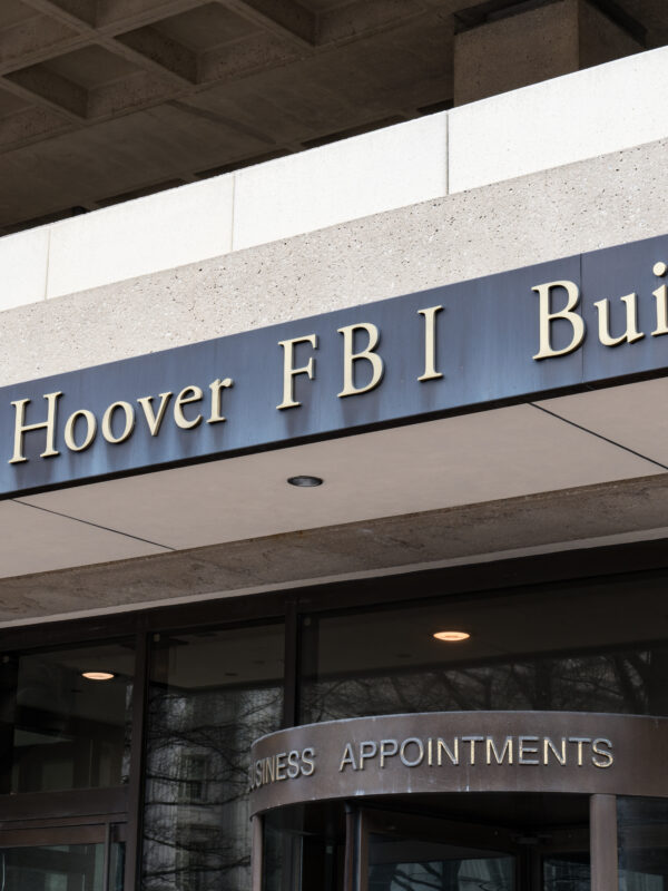 Image shows the J. Edgar Hoover FBI Building