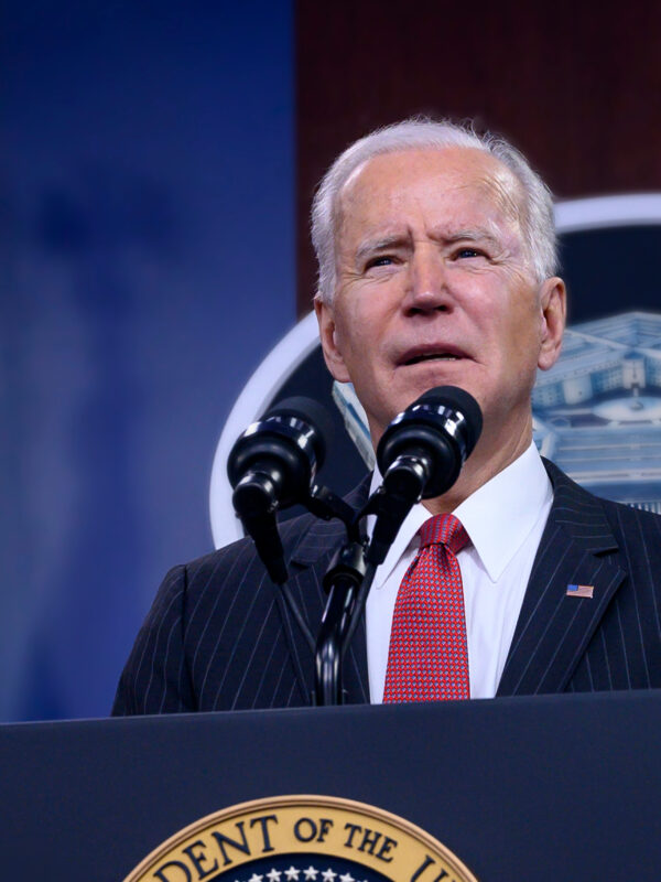 A picture of President Biden