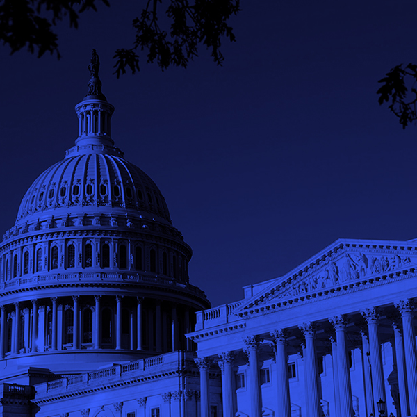 Rendering of the Supreme Court and Congress buildings