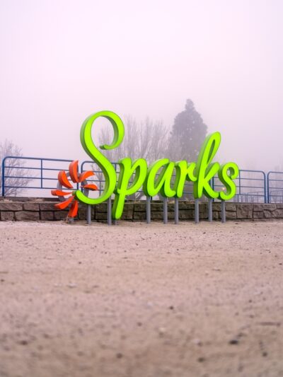 Sparks, Nevada sign