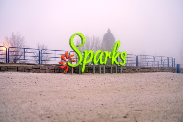 Sparks, Nevada sign