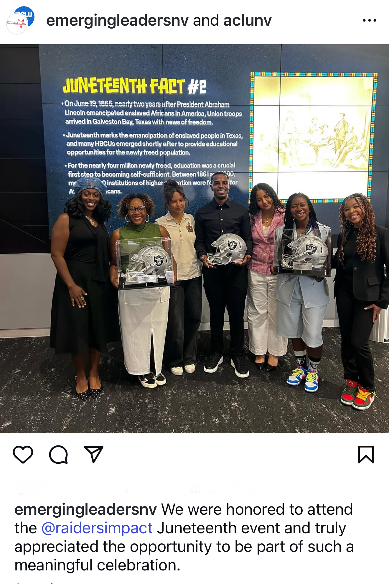 Screengrab of a social media post