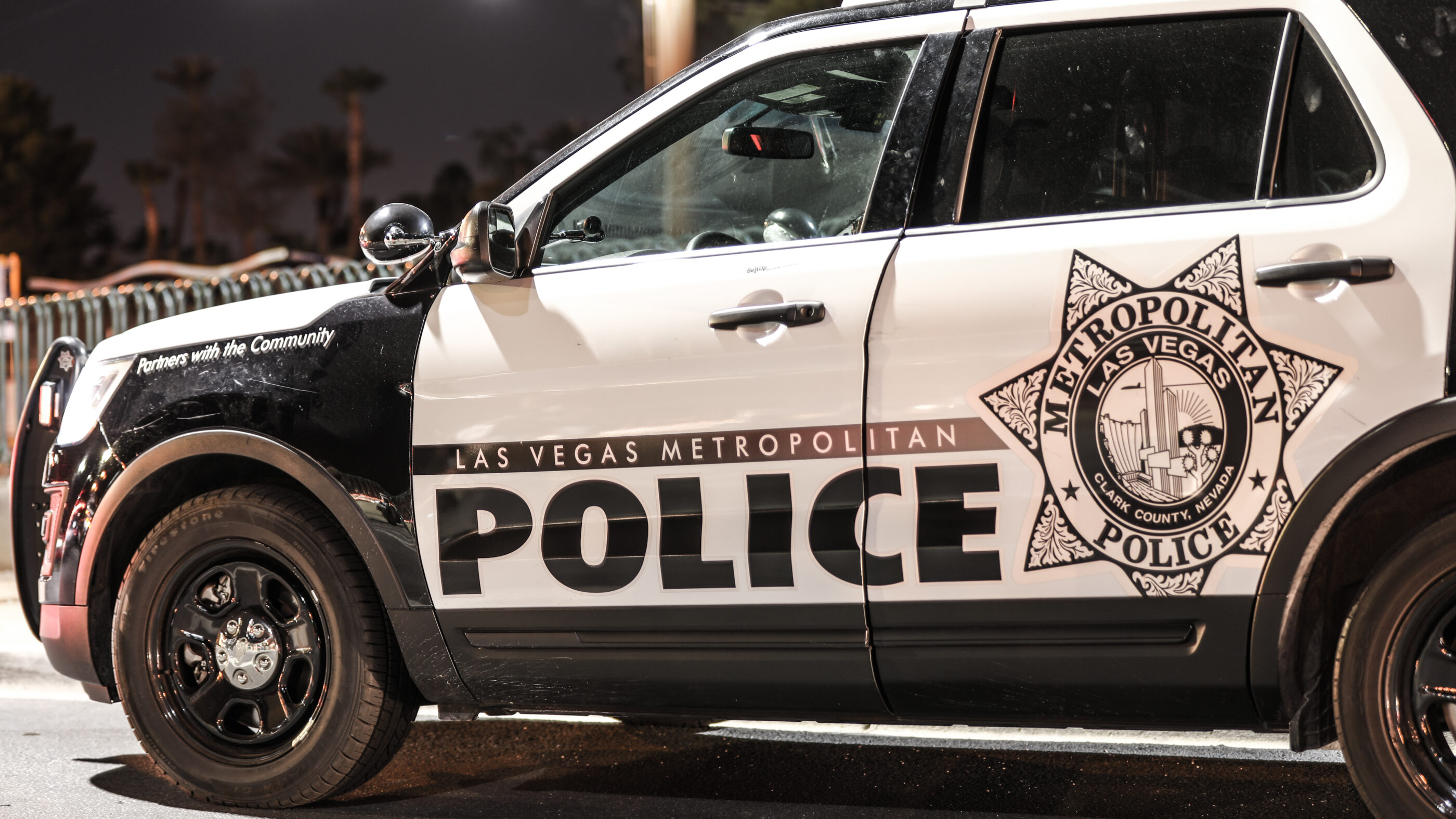 Las Vegas Metro police car