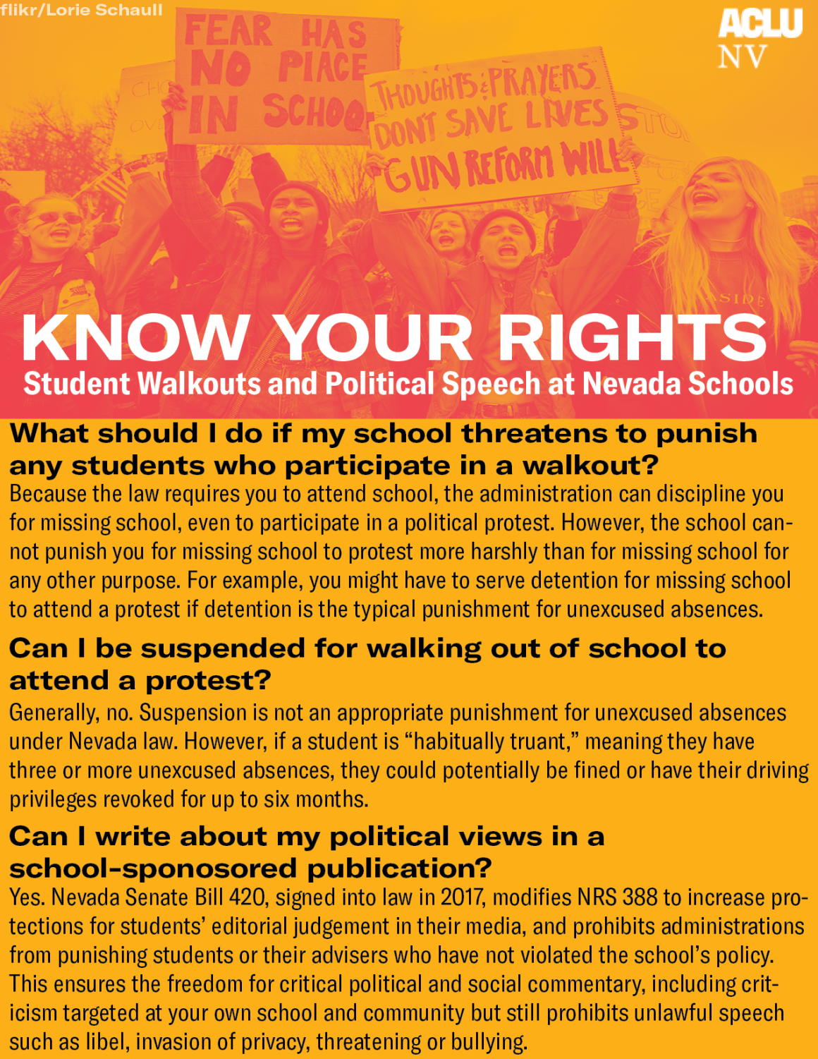 Student Walkouts