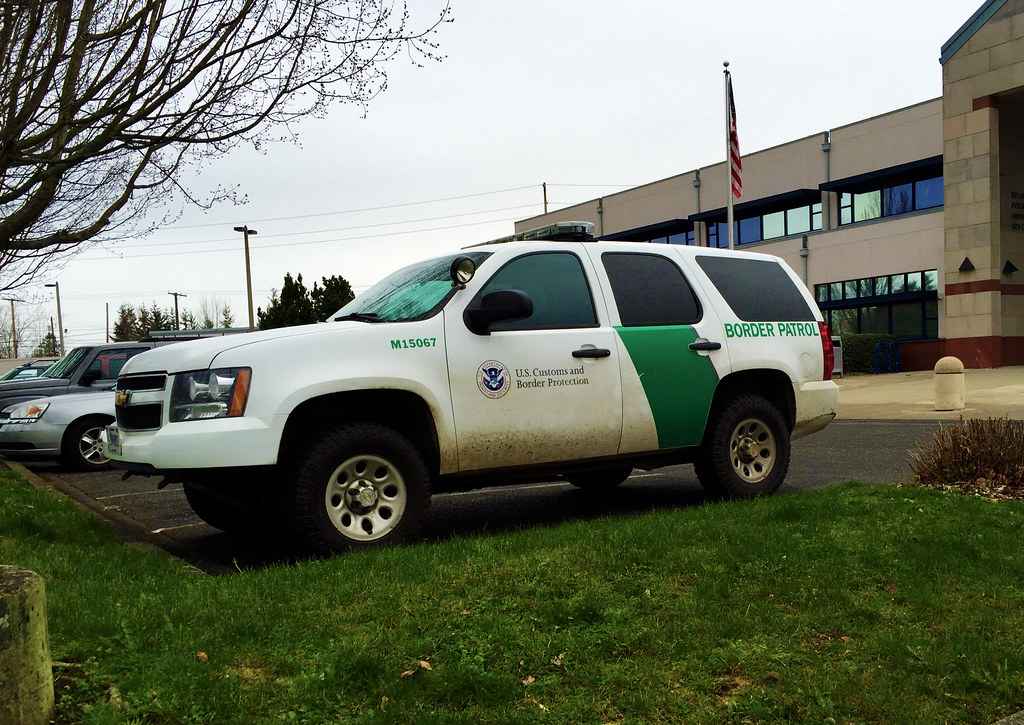 Customs and Border Patrol CBP car