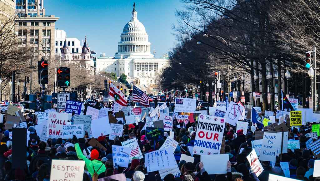 Muslim Ban Washington Protest