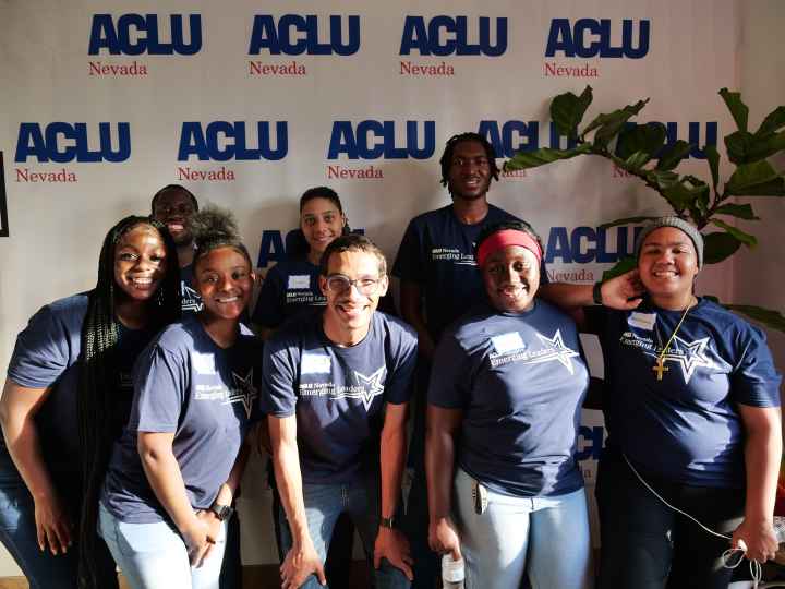 A group photo of our eight Emerging Leaders