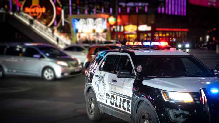 LVMPD Police Car