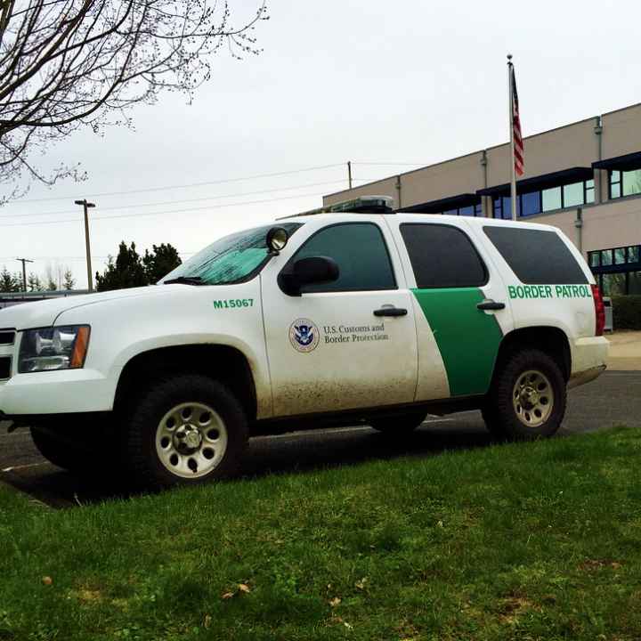 Customs and Border Patrol CBP car