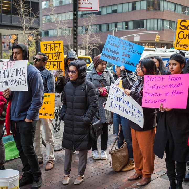 immigration protest