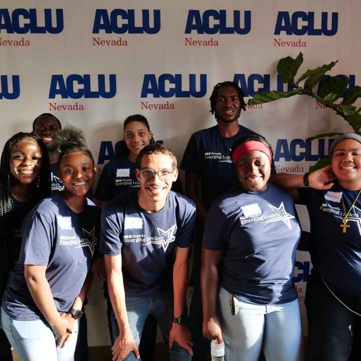 A group photo of our eight Emerging Leaders