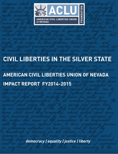 2014-2015 Impact Report Cover